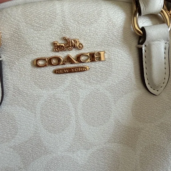Coach Sydney Satchel in Signature Canvas - Picture 5 of 11
